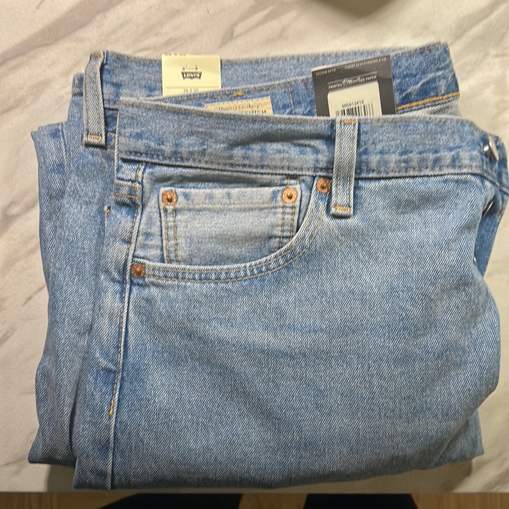 Brand new 501 original Levi jeans with tag w36 l30 men’s